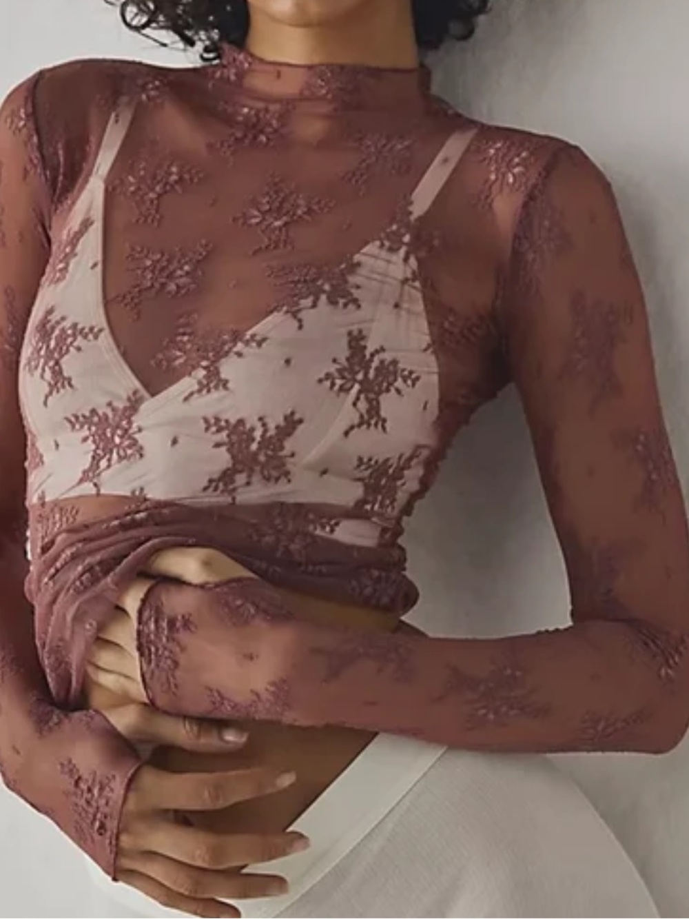 Free People lady lux layering top